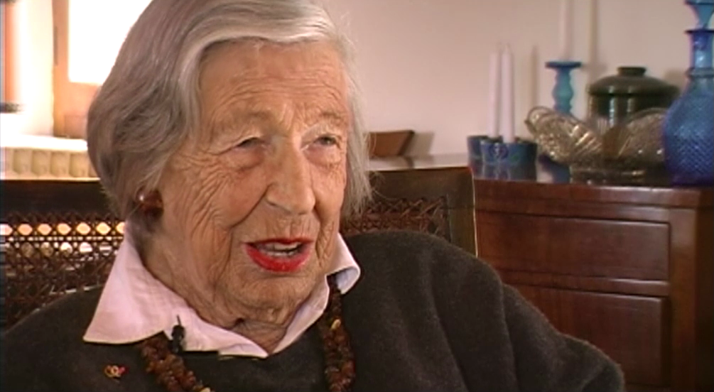 Die Psychoanalytikerin Alice von Platen im Interview mit Ullabritt Horn.